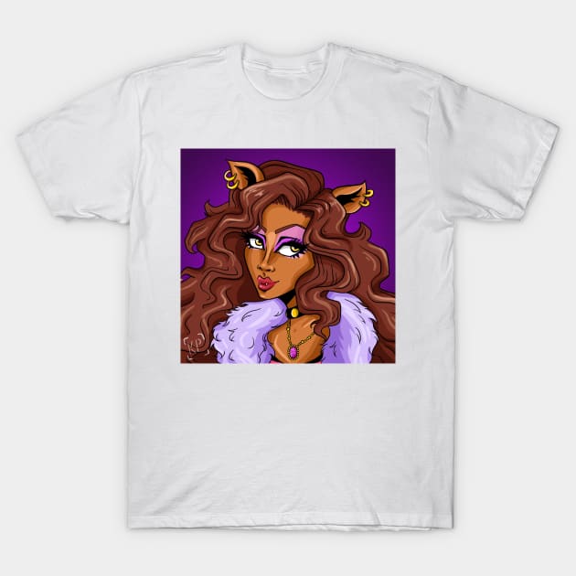 Clawdeen Wolf T-Shirt by kaelabp